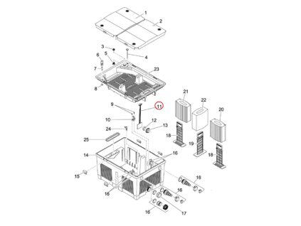 Náhradní odtokový ventil OASE BioTec 5.1 / 10.1