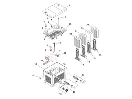 Náhradní vzduchové připojení OASE BioTec 5.1 / 10.1