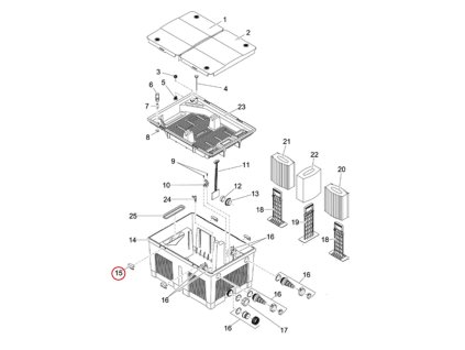 Náhradní upínací svorka OASE BioTec 5.1 / 10.1
