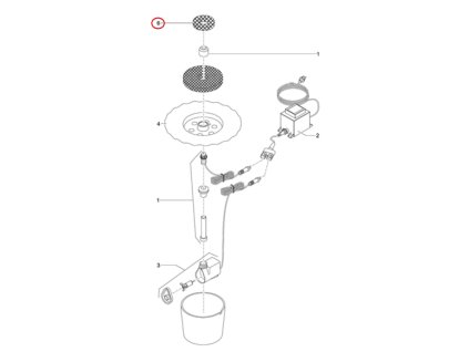 Náhradní ochranný límec proti stříkání OASE LunaLed Creative Set