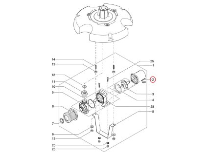 Náhradní bezpečnostní šroub V2A M5x40 torx s kolíkem OASE