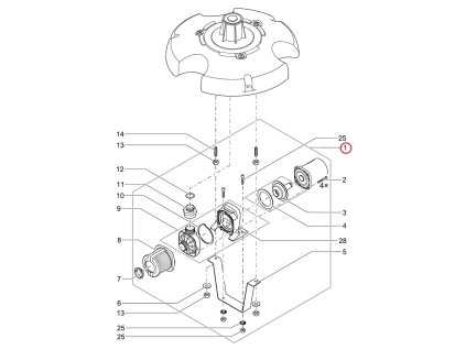 Náhradní servisní balíček OASE PondJet Eco