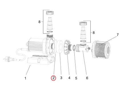 Náhradní o-kroužek NBR 100 x 4 SH75 OASE