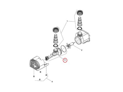 Náhradní sací kryt ASM OASE Aquarius Universal 600