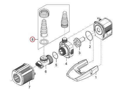 Náhradní doplňkový balíček OASE Aquarius Universal 1600-6000