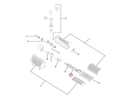Náhradní síťová trubka 1" OASE