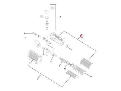 Náhradní filtr ASM Nautilus 50-150 OASE