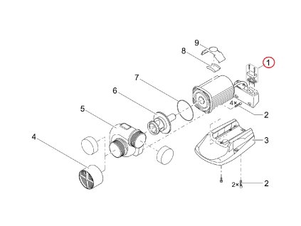 Náhradní těsnění hřídele ASM se sadou těsnění OASE