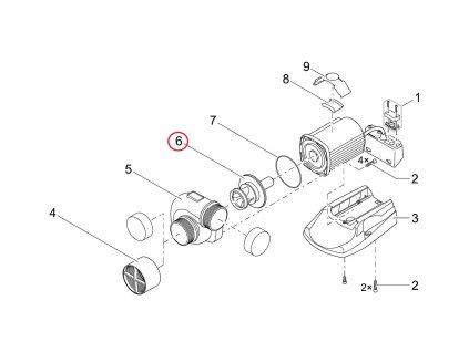 Náhradní rotor OASE AquaMax Eco Titanium 30000