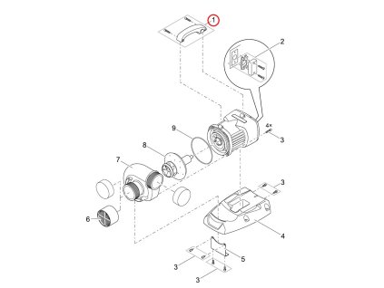 Náhradní rukojeť s gumovou zátkou Titanium OASE