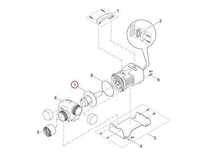 Náhradní rotor OASE AquaMax Eco Titanium 81000