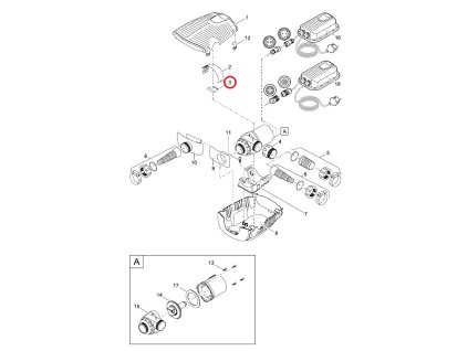 Náhradní gumová část OASE AquaMax Pro