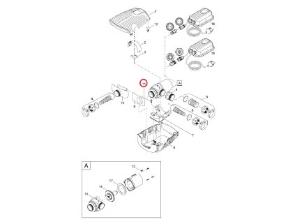 Náhradní oválný šroub CH-V2A DIN 7981 4,8x19 OASE