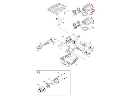 Náhradní napájecí zdroj 100 VA / 12 V DC 8A V-2021 OASE