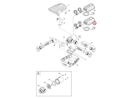 Náhradní napájecí zdroj 100 VA / 12 V DC 8A V-2020 OASE