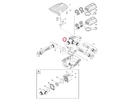 Náhradní oválný šroub CH-V2A DIN 7981 4,8x19 OASE