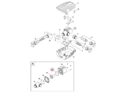 Náhradní o-kroužek NBR 78 x 4,3 SH70 OASE