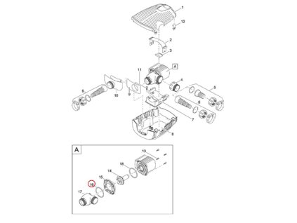 Náhradní šroubovací víčko 2" OASE