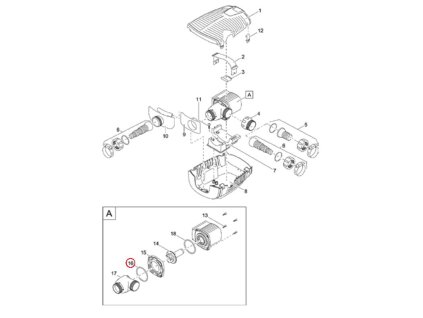 Náhradní šroubovací víčko 2" OASE