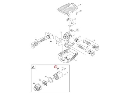 Náhradní posuvník ASM EC2 OASE