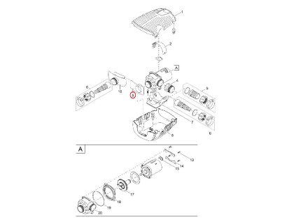 Náhradní sací adaptér OASE AquaMax Pro