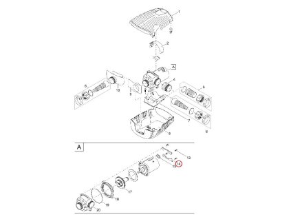 Náhradní adaptér středního pouzdra EC 2 OASE