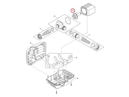 Náhradní rotor Max 3500 E 2019 OASE