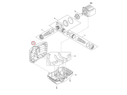Náhradní pouzdro filtru OASE AquaMax Eco Cl.3500-14500