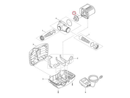 Náhradní rotor OASE AquaMax Eco Classic 8500