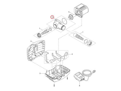 Náhradní pouzdro čerpadla OASE AquaMax Eco Classic 17500