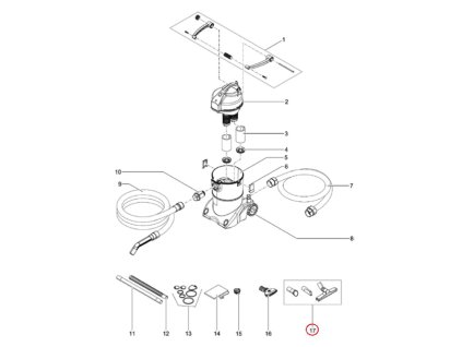 Náhradní sada trysek OASE PondoVac