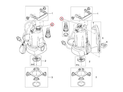 Náhradní sada adaptérů ClearDrain 1 1/4" rovná OASE