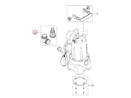 Náhradní sada adaptérů MudDrain 1 1/2" OASE