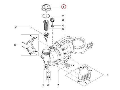Náhradní filtrační sklo OASE Garden