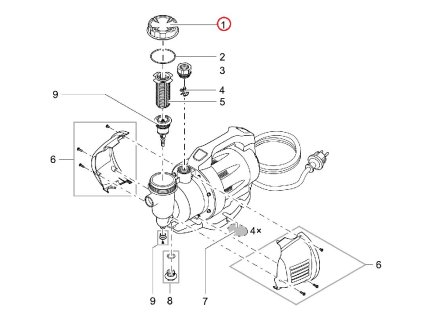 Náhradní filtrační sklo OASE Garden