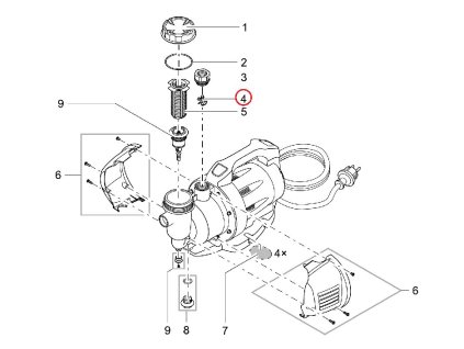 Náhradní průtokoměr OASE Garden