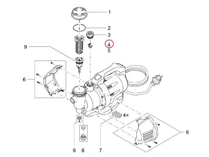 Náhradní průtokoměr OASE Garden