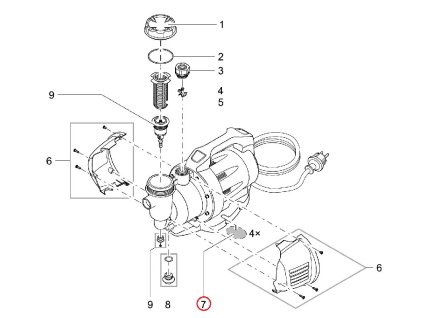 Náhradní sada gumových nožek OASE Garden