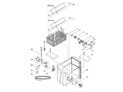Náhradní uzávěrka 1 1/2" OASE FiltoClear/Skimmer