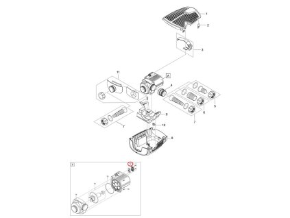 Náhradní těsnění hřídele ASM se sadou těsnění OASE