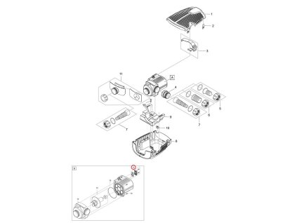 Náhradní těsnění hřídele ASM se sadou těsnění OASE