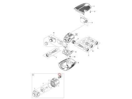 Náhradní těsnění hřídele ASM se sadou těsnění OASE