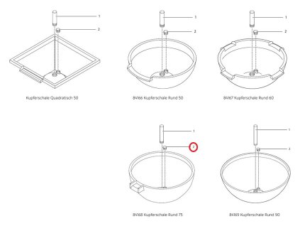 Náhradní těsnící zátka 1 1/2" pro měděnou misku OASE