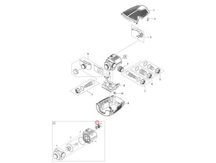 Náhradní těsnění hřídele ASM se sadou těsnění OASE