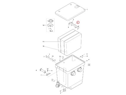 Náhradní držák Čistá vlna L OASE