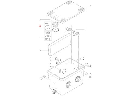 Náhradní doplňkový balíček vzduchových konektorů OASE ProfiClear Compact