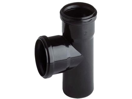 T - piece black DN 75