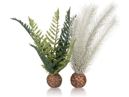 biOrb thistle fern grey/green small