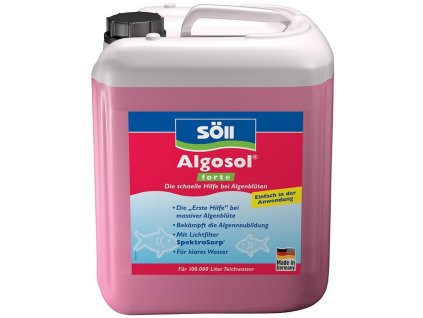 Söll AlgoSol forte 5 l - přípravek na řasy