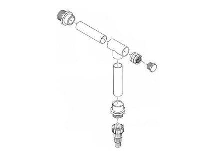 Connection Kit Wall Spout